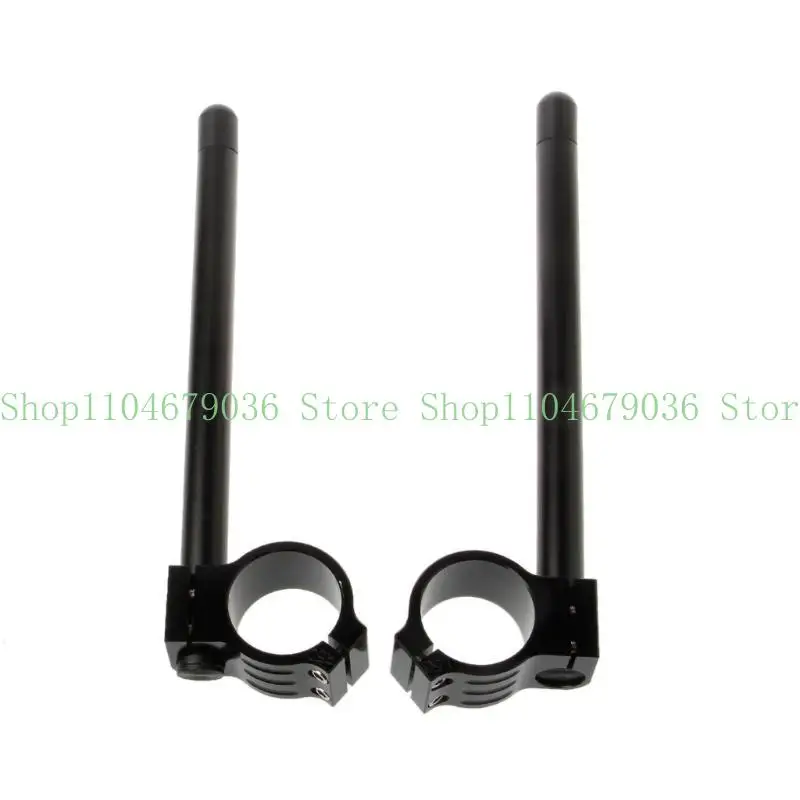 

652F Universal 50mm Motorbike Regular Riser Clip on Fork Handle Bar 1 P