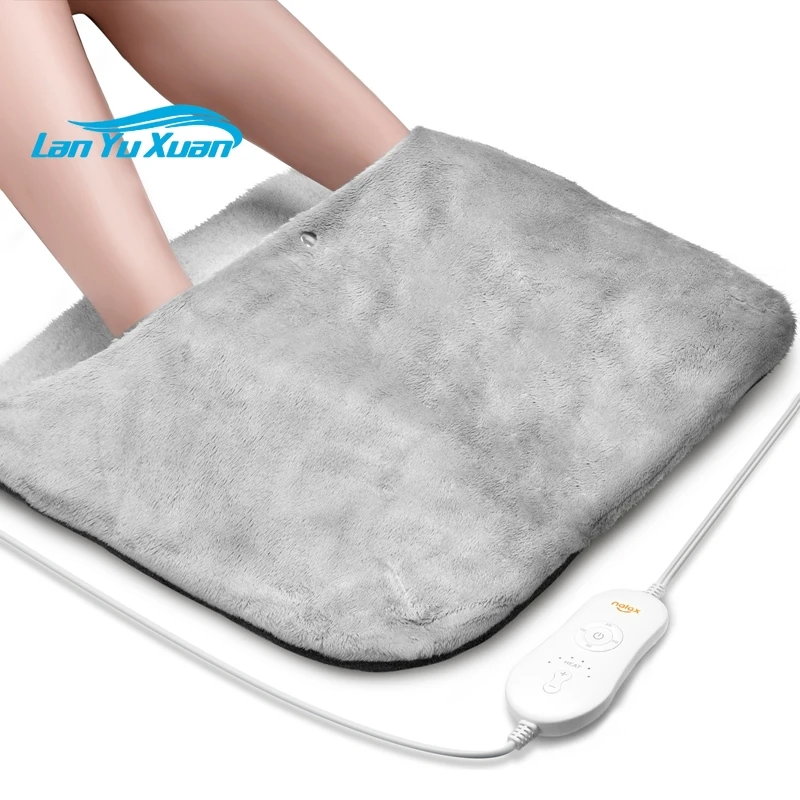 

Electric Heated Foot Warmers for Men and Women Heating Pad Hand & Foot Warmer Auto Shut Off with 6 Temperature Setting