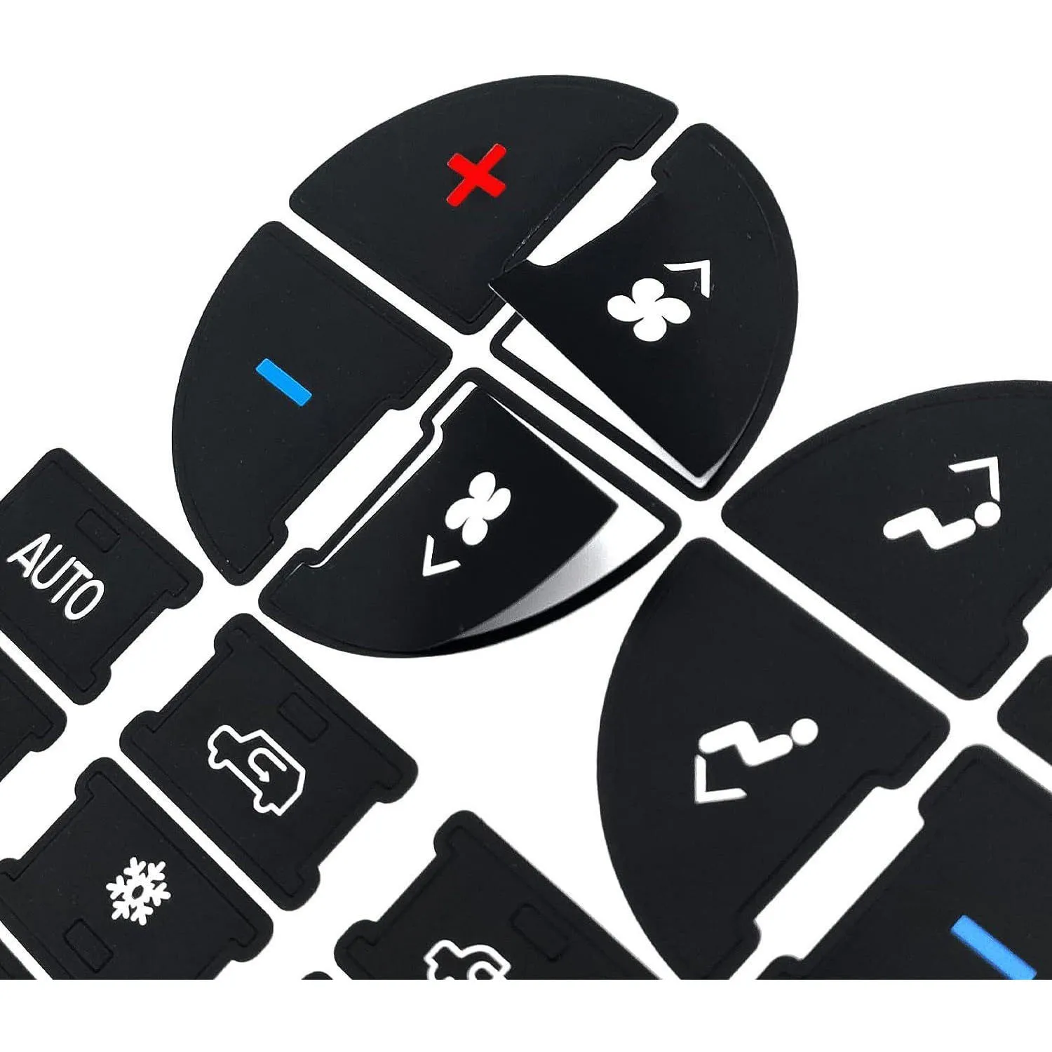 أزرار التحكم في تكييف هواء السيارة ، ملصق التيار المتردد ، ملصق لوحة القيادة للتحكم المركزي ، الأنسب للإصلاح