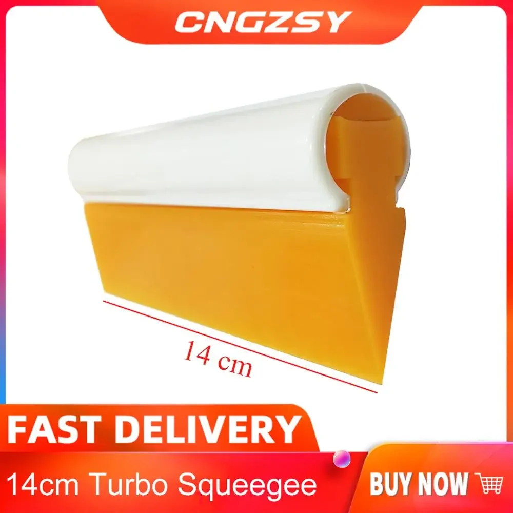 

14cm Turbo Squeegee Windshield Snow Shovel Window Glass Water Wiper Blade Silicone Car Tinting Scraper Household Tools B26