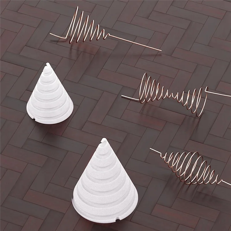 

Приспособление для намотки катушки Fibonacci для садоводства, инструмент для изготовления антен, электрокультура, медный инструмент для изготовления садовых антен B-AA26