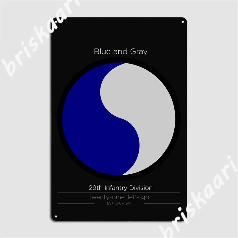 Infantry Division Metal Sign Plates Kitchen Cinema Kitchen Create Tin Sign Poster