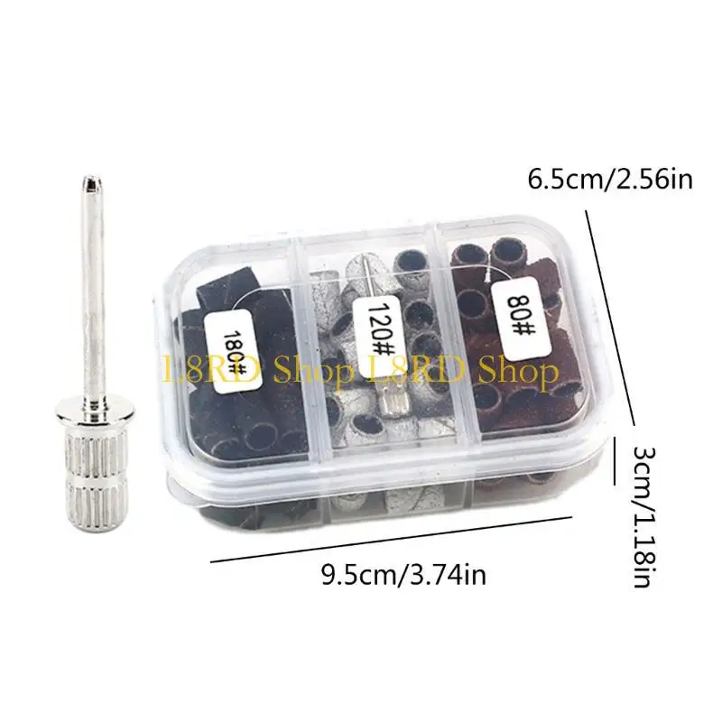 L8RD Dây Chà Nhám Cho Máy Khoan Móng Tay Máy Khoan Móng Tay Chuyên Nghiệp Dây Chà Nhám Làm Móng Tay Quá