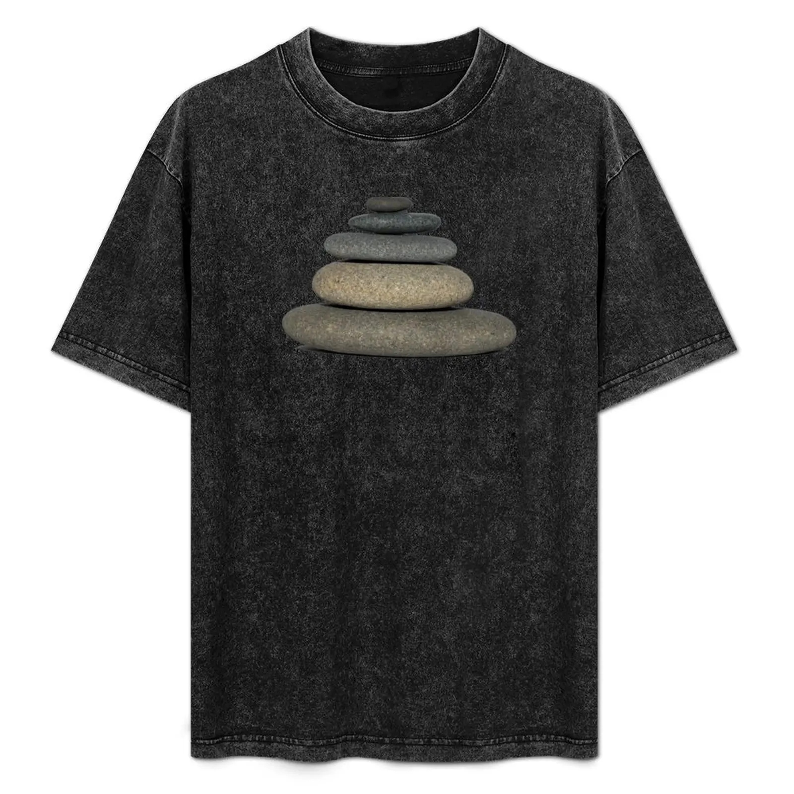 

Rock Stack Cairn Transparent Background T-Shirt heavyweights customizeds mens t shirts pack