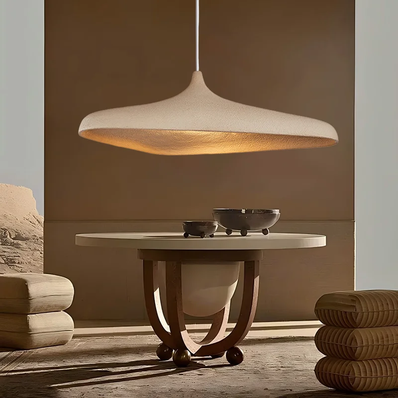 Japanese Wabi Sabi Style Pendant Lights Living Dining Room Bedroom Ceiling Chandelier Decoration Home