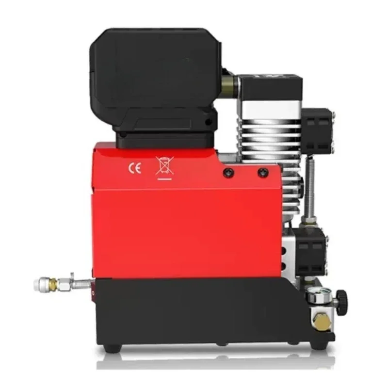 GX18V Air Cooled Portable 30MPA High Pressure Air Pump Lithium Inflator Electric Air Compressor For Pneumatic Tank Inflation