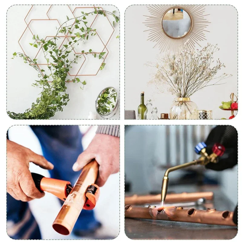 1 قطعة أنبوب نحاسي أنبوب مستقيم نحاسي القطر الخارجي 2 ~ 20 مللي متر القطر الداخلي 1 ~ 18 مللي متر أنبوب معدني نحاسي طول 100 مللي متر ~ 500 مللي متر