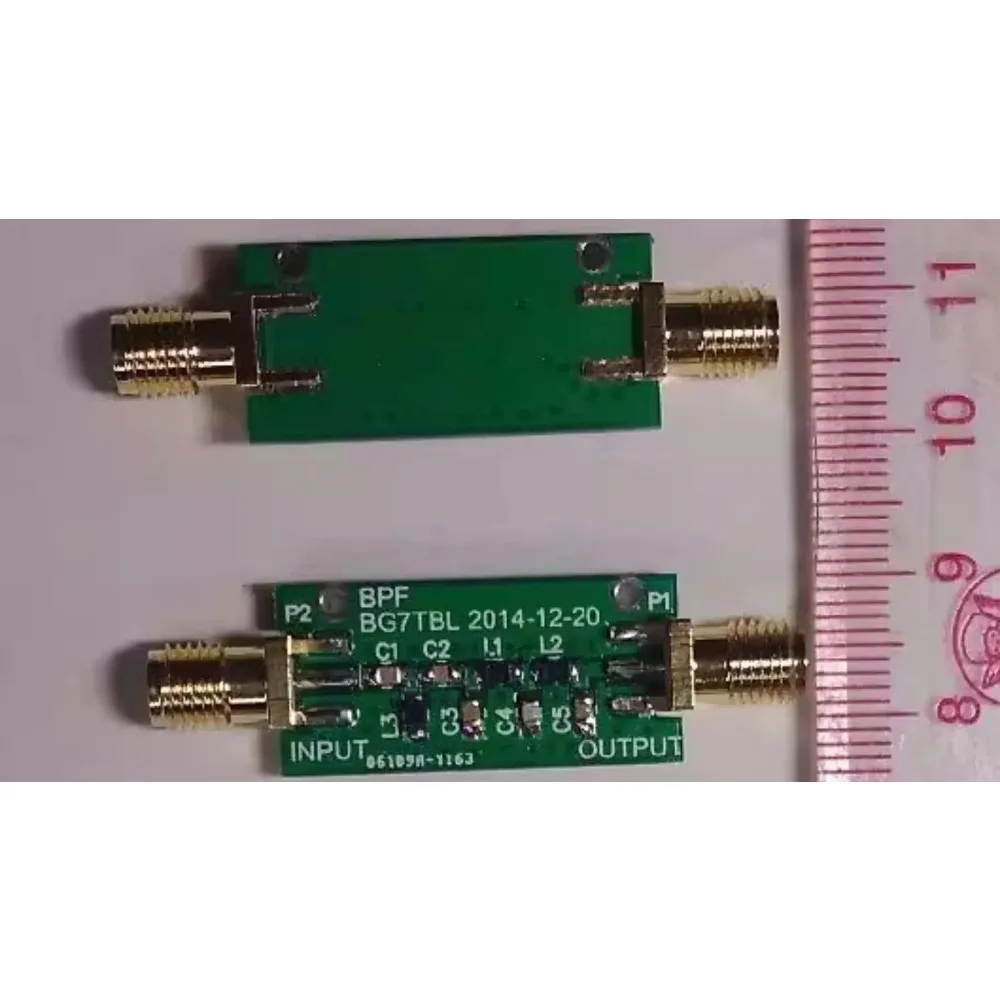 BPF Bandpass Filter 10M 10MHz BPF Band-pass Filter Low Insertion Loss New