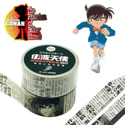 Detective Conan Stickers Cartoon Children Sticker Label Shinichi Stationery Label Stickers DIY Gifts Sealing Label Decoration