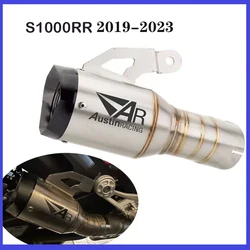 motorcycle modified for BMW S1000RR S1000RR 2019-2023 motorcycle exhaust escape system modified link tube S1000RR exhaust