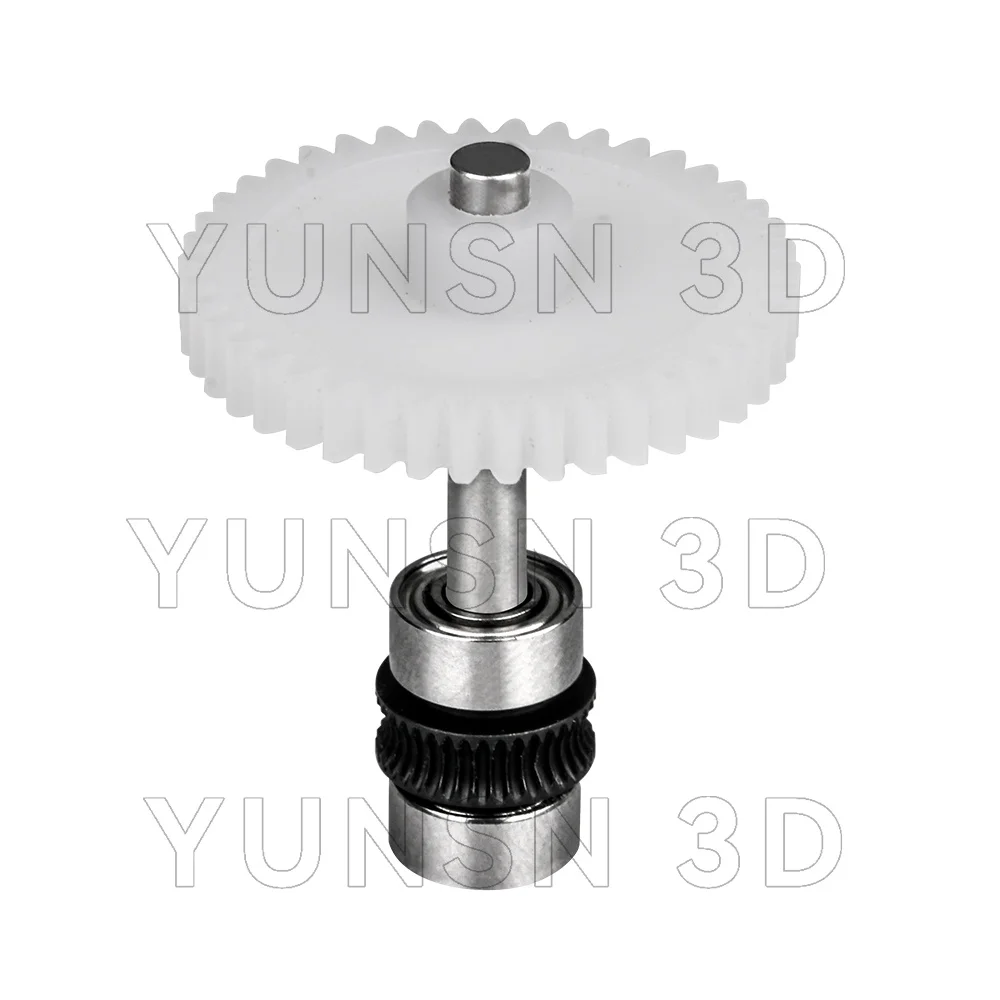 Für Bambu Lab AMS 5-Wege-Extruder-Rad (aktiv) Gehärtetes Stahl-Drahtzuführungsgetriebe für Bambulab 3D-Drucker-Teile Extrusionsrad – Detail 8