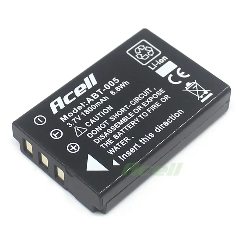 Replace NP-120 (1ICP10/34/50) 1800mAh Battery or USB Charger for MINOLTA MN35Z 20MP 35X Optical Zoom Wi-Fi Bridge Camera