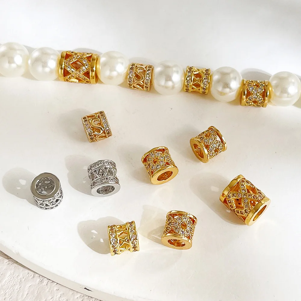 

Комплект для изготовления украшений Cordial Design, 50 шт.: фурнитура и компоненты для рукоделия, рассыпные бусины, ручная работа, разделители с фианитами, аксессуары для ожерелий # 196235