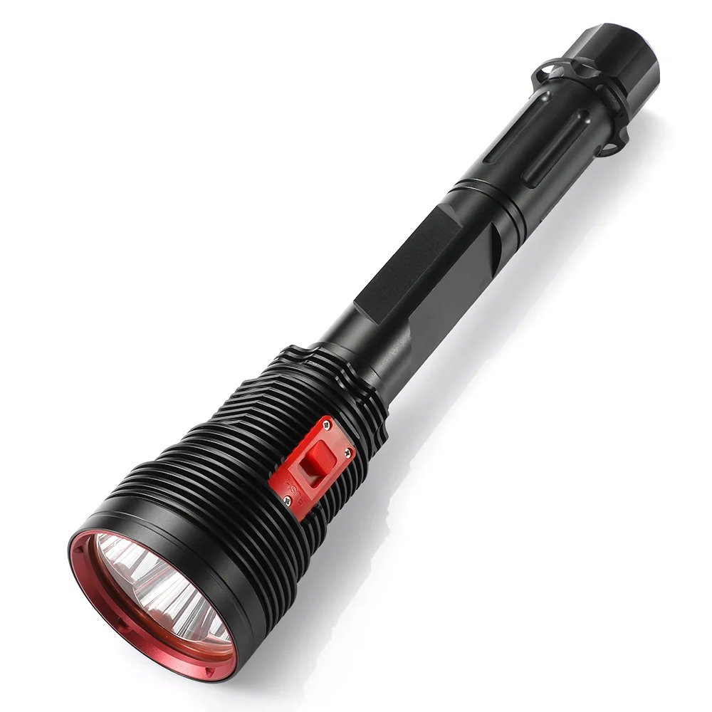 New 4 x XHP70.2 LED 120 Watt Scuba Diving Flashlight High Power Underwater Waterproof 26650 Fishing Diver Searchlight Torch