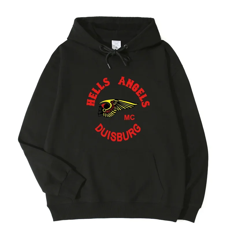 

Motorcycles Club Hells Angels Duisburg Hoodie Unisex Men Women Hoodie Top Sales N012