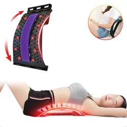 Magnetic Back Massage Muscle Relax Stretcher Posture Therapy Corrector Back Stretch Spine Stretcher Lumbar Support Pain Relief