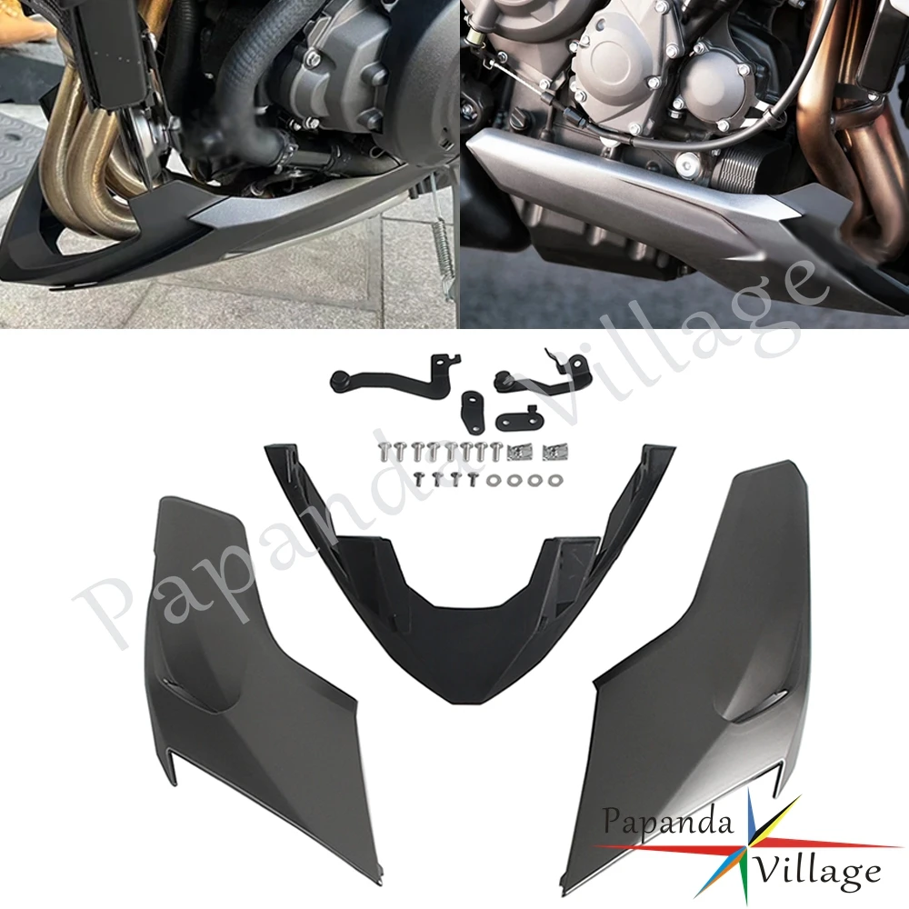 Motorcycles For Street Triple 765 RS 765RS 2017-2022 Engine Lower Spoiler Body Bellypan Fairing Protector Guard Chassis Shield