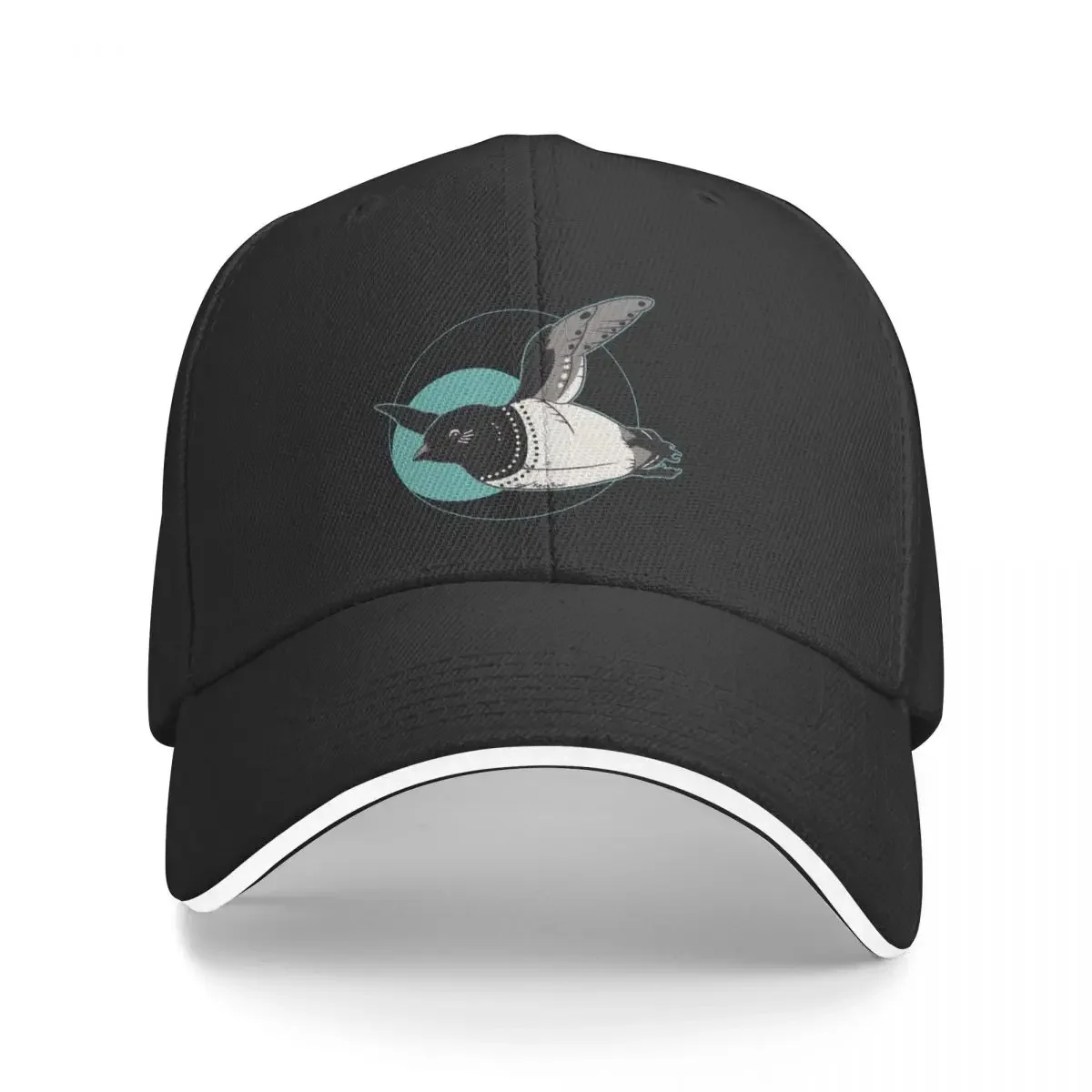 

Avian August 8 - Dovekie Baseball Cap fishing hat dad hat Gentleman Hat Bobble For Women Men's