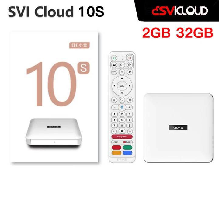 SviCLOUD 10S tv box 2025 new arrival A35 Smart TV Box Android 12 2GB32GB global tvbox 10S  TV Receiver Media Player