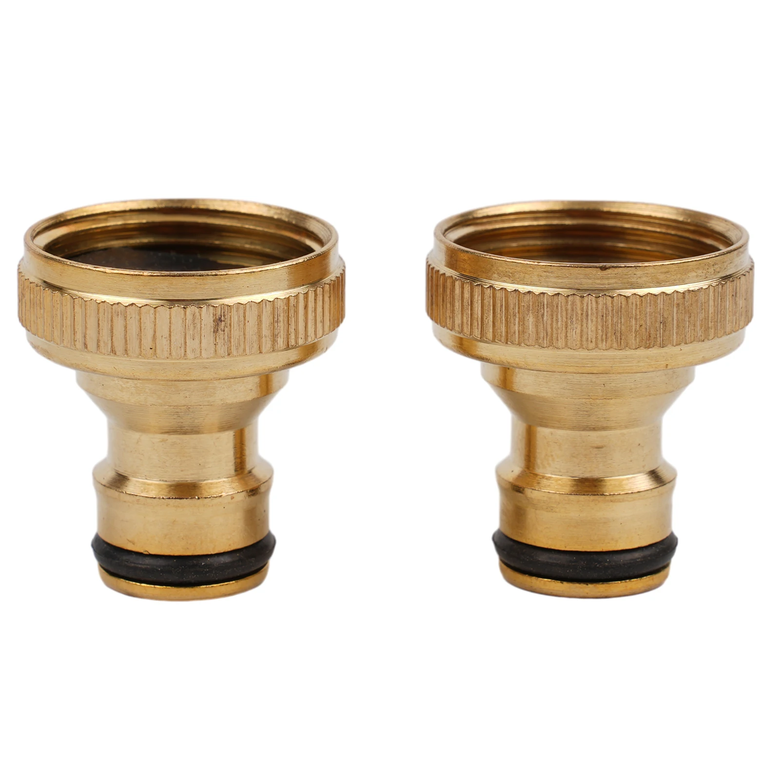 

Quick Adaptor Thread Connector 1.57*1.18in 2PCS 3/4" To 1/2" 4*3cm Brass Fitting Garden Hose Practical Quality