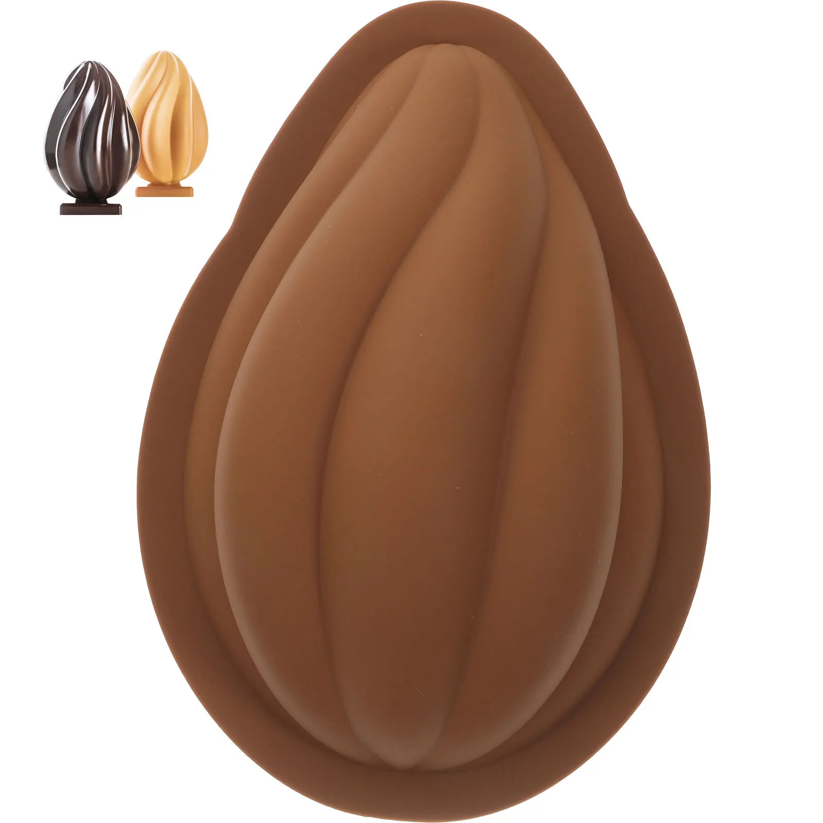 

Easter Egg Chocolate Silicone Mold Premium Material Baking Mousse Cake Dessert Making Multi-Function DIY Cookie Candy Fondant