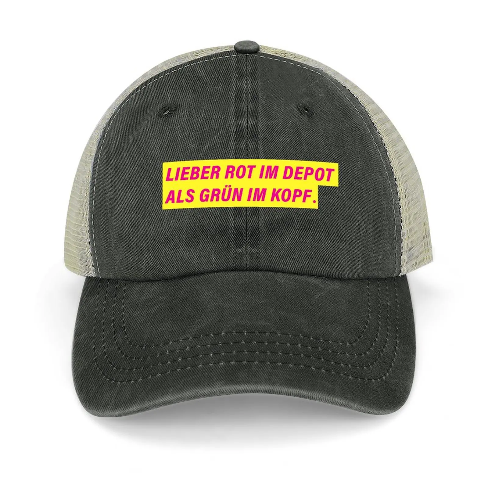 

BETTER RED IN THE DEPOT THAN GREEN IN THE HEAD | Free Democratic Party design Baseball Cap New Hat Men Caps Women's