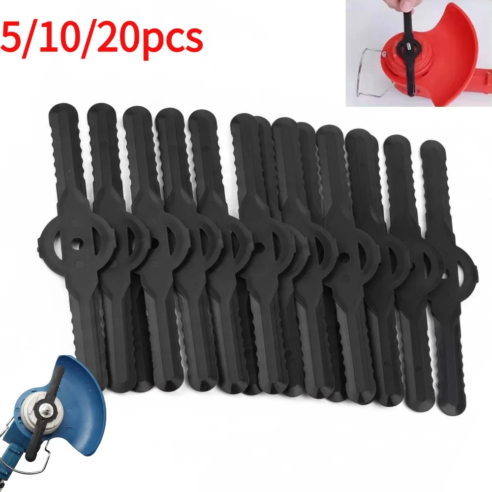 Plastic Grass Cutting Blade For Electric Cordless Grass Trimmer Strimmer Garden Tools  Blade Replacement for Garden Weeding