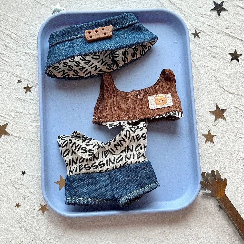 La gonna per bambola dolce fatta a mano da 10 cm fai da te sostituisce la bambola in peluche con vestiti per bambole