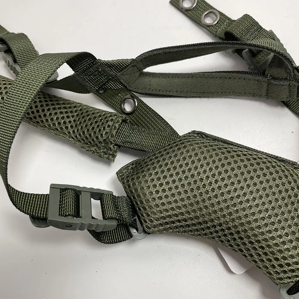 Wendy Helmophangsysteem Helmkoord FAST MICH Outdoor Jacht BK/DE/RG Helmaccessoires