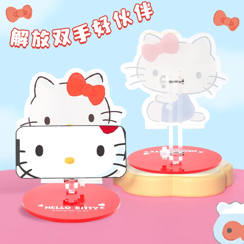 

Новый многофункциональный кронштейн для мобильного телефона Hellokitty, акриловый регулируемый кронштейн для планшета с героями мультфильмов, кронштейн для мобильного телефона