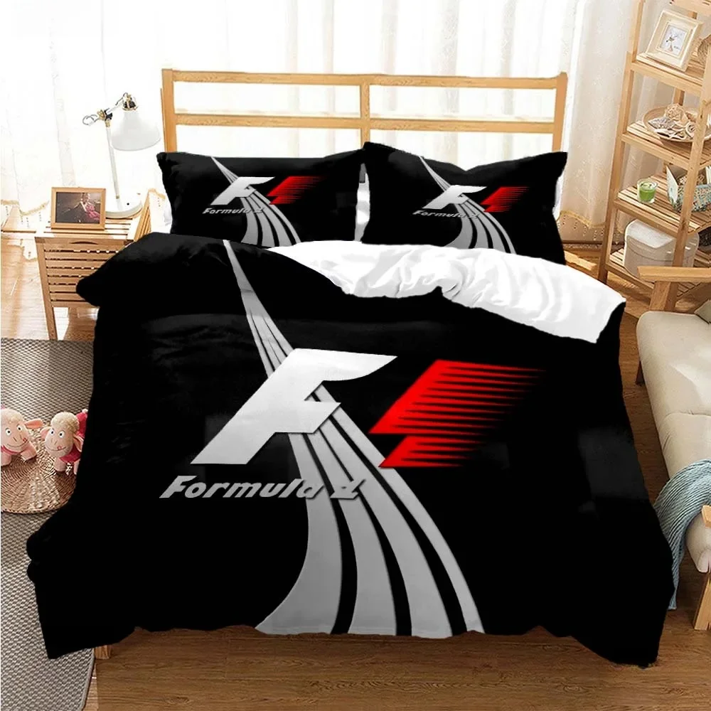 3d impressão moda f-formula 1 conjunto de cama de corrida meninos meninas gêmeo rainha king size capa edredão fronha cama meninos adulto quarto