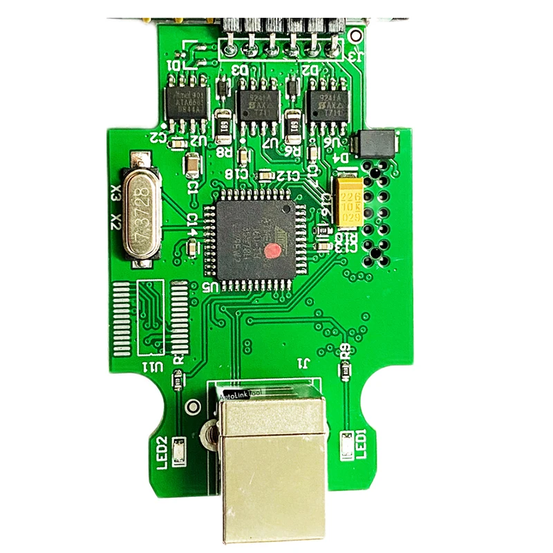 Cable OBDII 2024, interfaz VCDS VAG HEX V2 24,7, interfaz USB para VW AUDI Skoda Seat ATMEGA162 Vag com VCDS, herramienta multilingüe