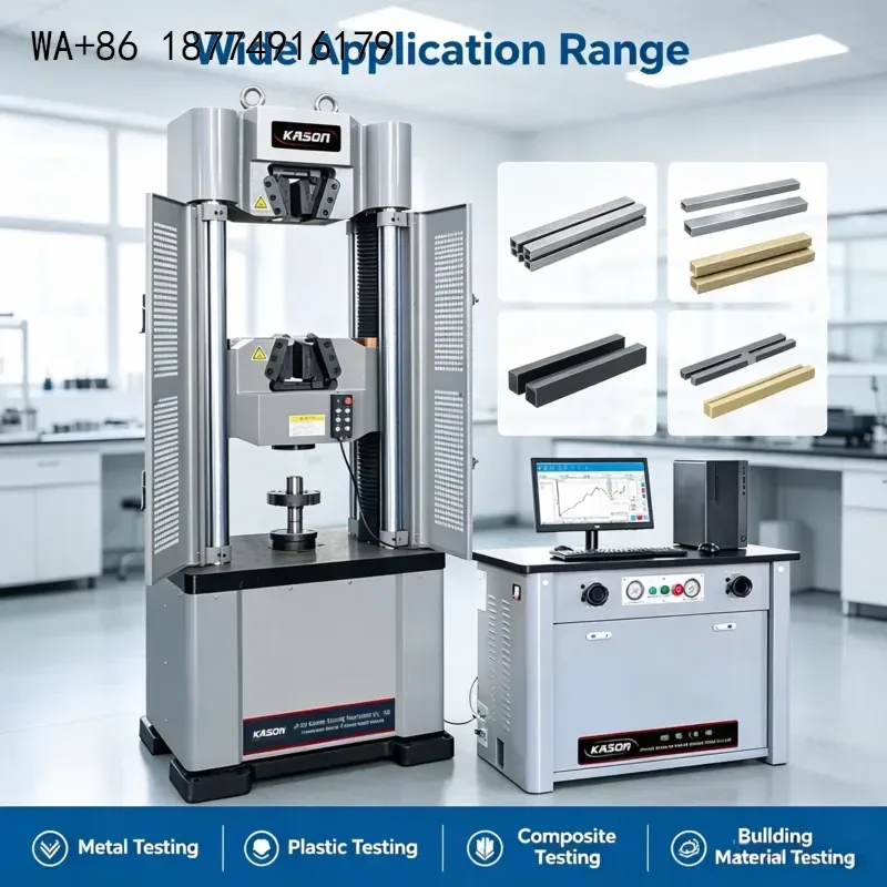 wmwmnu ASTM E4 Laboratory Material Mechanical Testing Equipment Hydraulic Universal Testing With CE Certificate