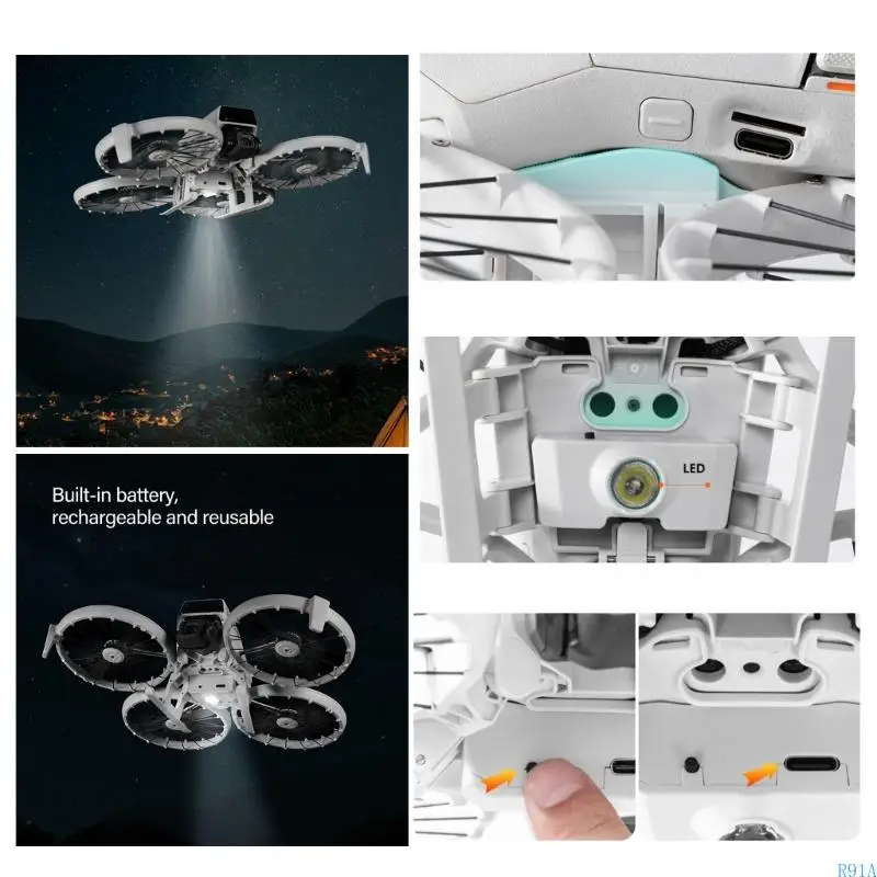 R91A LED aumento dobrável do equipamento aterrissagem estendida extensão estável