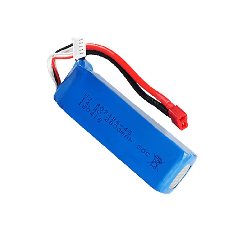 Battery For Feilun FT010 FT011 RC high speed Boats toy Accessories 803496 4S 14.8V 2800mAh lipo Battery with T plug