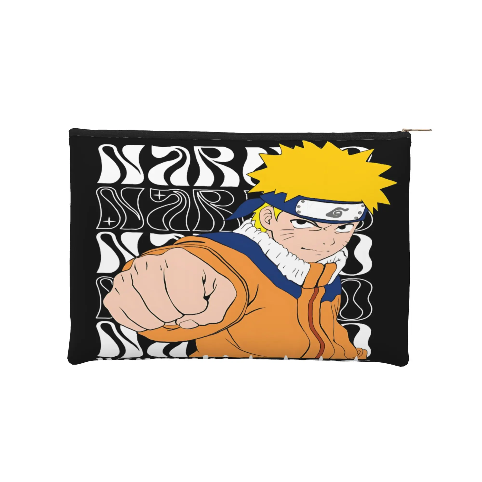 anime Lightweight Cute pouch Naruto anime comic Makeup Bag  Toiletry Bag with Zipper Travel Cosmetic Pouch