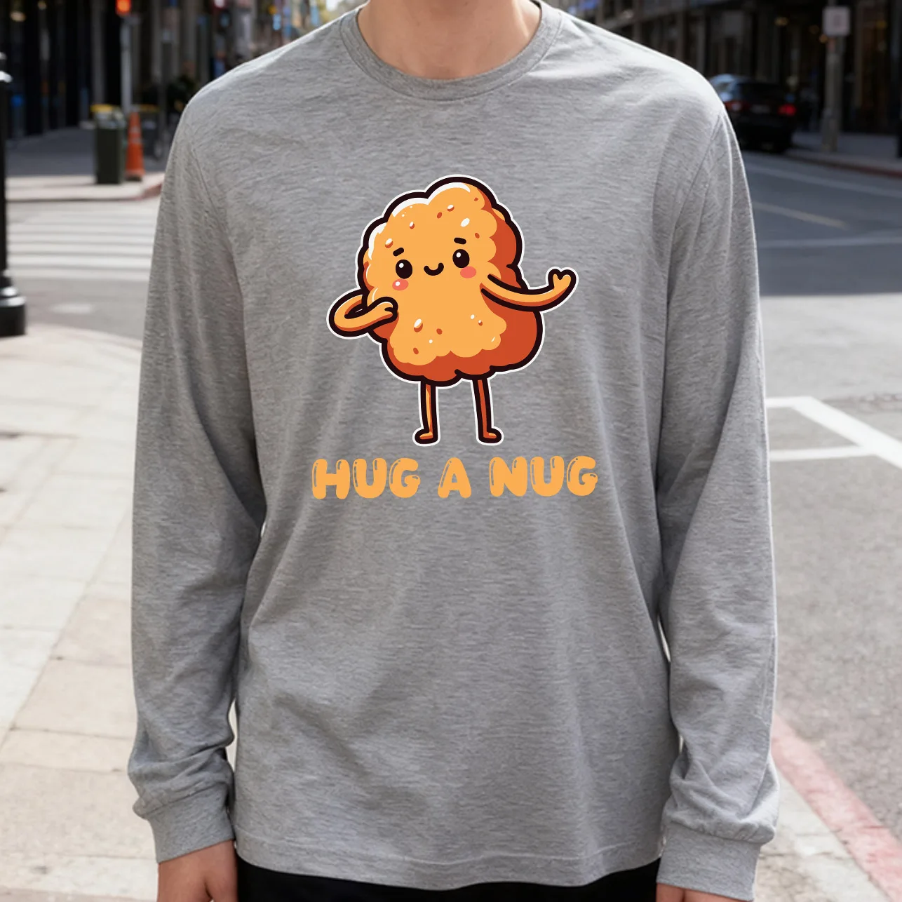 Hug A Nug Men's Lon…