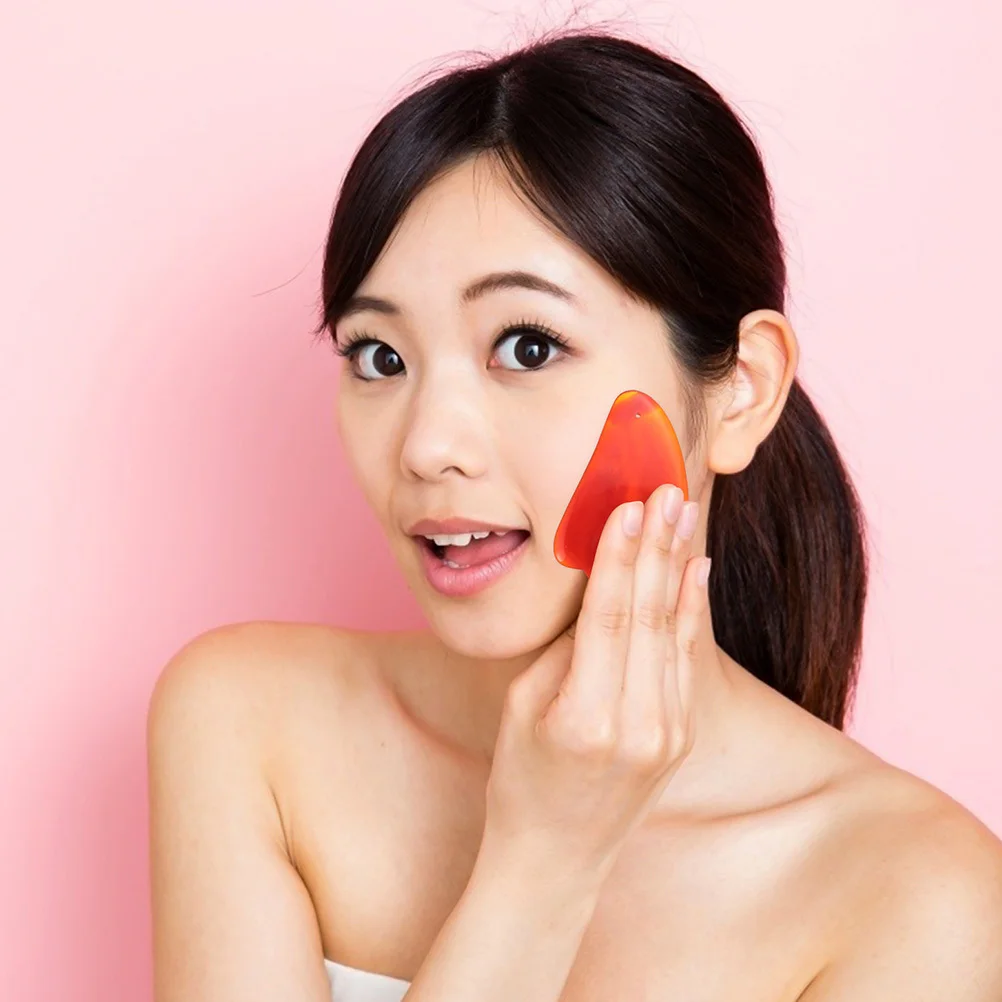 

2Pcs Gua Sha Scraper Boards Premium Agate Body Massage Tools Open Acupuncture Points Promote Blood Circulation Relieve Pain