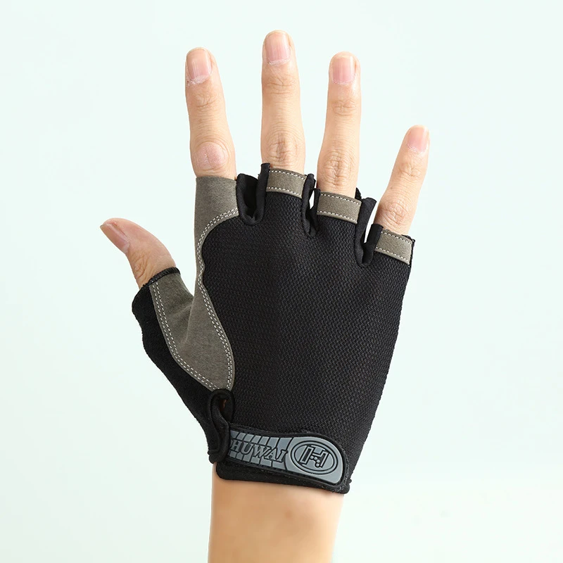 Half Finger Gloves Gym Fitness Anti-Slip Women Men Gel Pad Gloves Guantes Gym Cycling Fingerless Gloves Bicycle Accessories