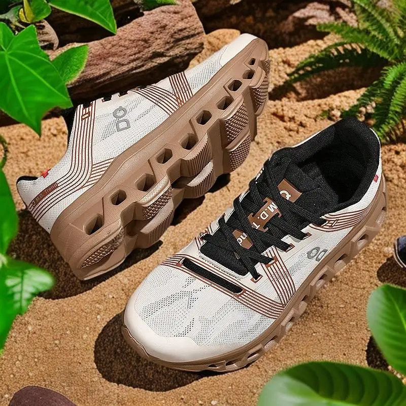 

Men's Featherweight Runners: Agile Elegance with Anti-Slip Mesh for Tennis to Trail Comfort