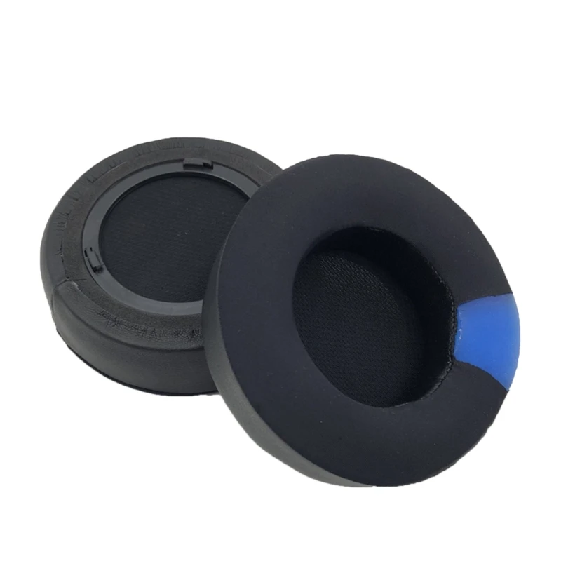 イヤーパッド スポンジクッション交換用弾性クッションイヤーマフ RGB ワイヤレスゲーミングヘッドフォン用 (1ペア)