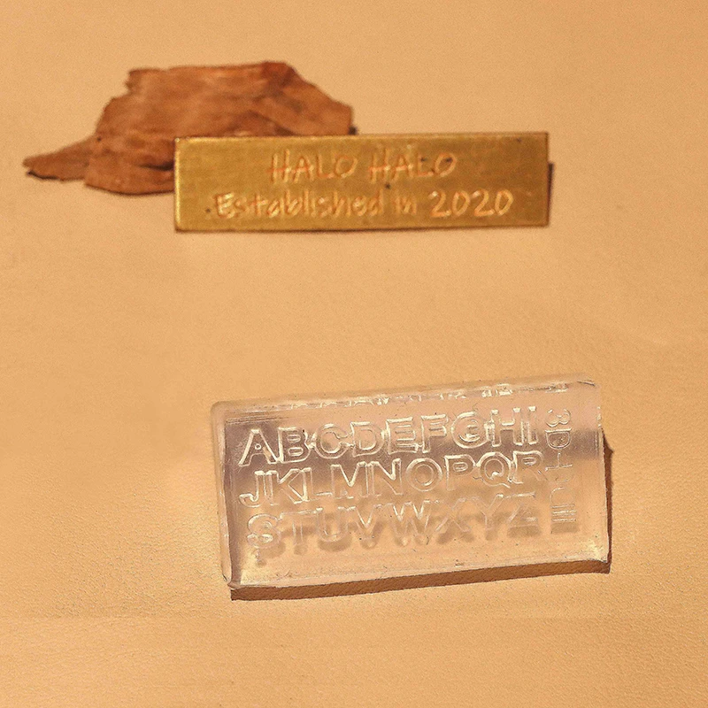 Moule de sculpture d'ongles en Silicone 3D, lettres anglaises, estampage, pochoirs en Gel, accessoires de manucure à faire soi-même, outils multi-designs, 1 pièce