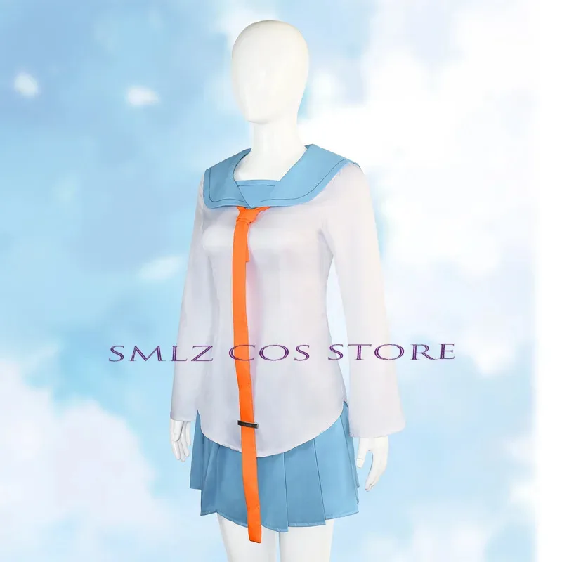 كيريساكي شيتوج كوسبلاي أمين نيسيكوي كوسباي كوسومي أونووديرا كوساكي زي مدرسي حفلة الهالوين لعب الزي للفتيات والنساء