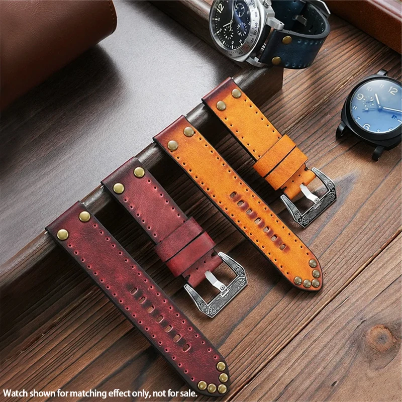 حزام ساعة يدوي الصنع من جلد ال - مراجعة Smartwatch Casio Watches For Men وسعره
