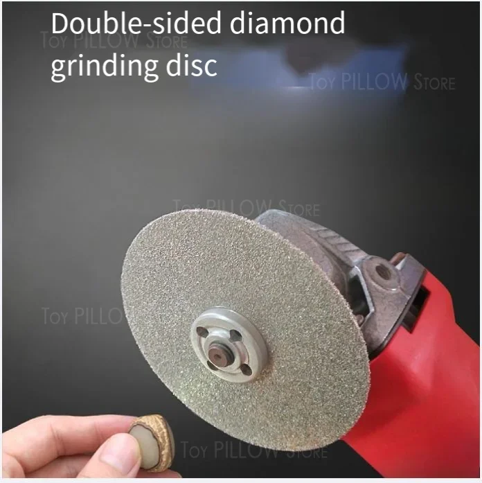 4 inch diamond grinding disc angle grinder glass wheel blade jade agate jadeite polishing emery grinding disc double-sided