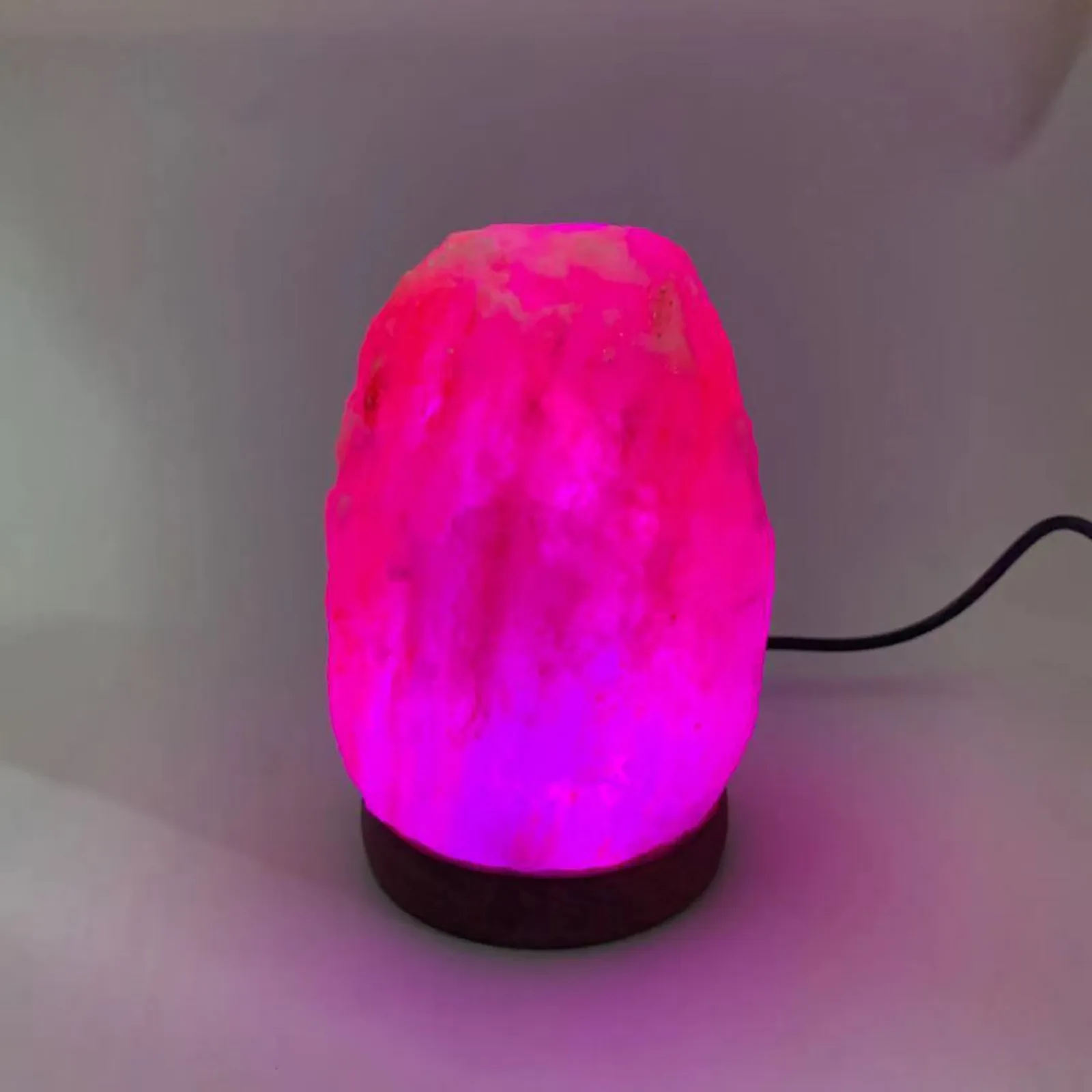 1pcs Fine Desk Ornament USB Stone Lamp Night Light 7 Colors Changing LED Lamp Natural Crystal Small Lamp For Home Decor And Gift