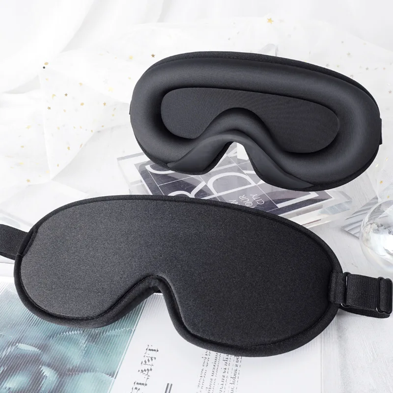 

1PC 3D Sleep Mask Natural Sleeping Eye Mask Comfort Three Dimensional Design Memory Foam Face Mask Eyeshade Night Breathable