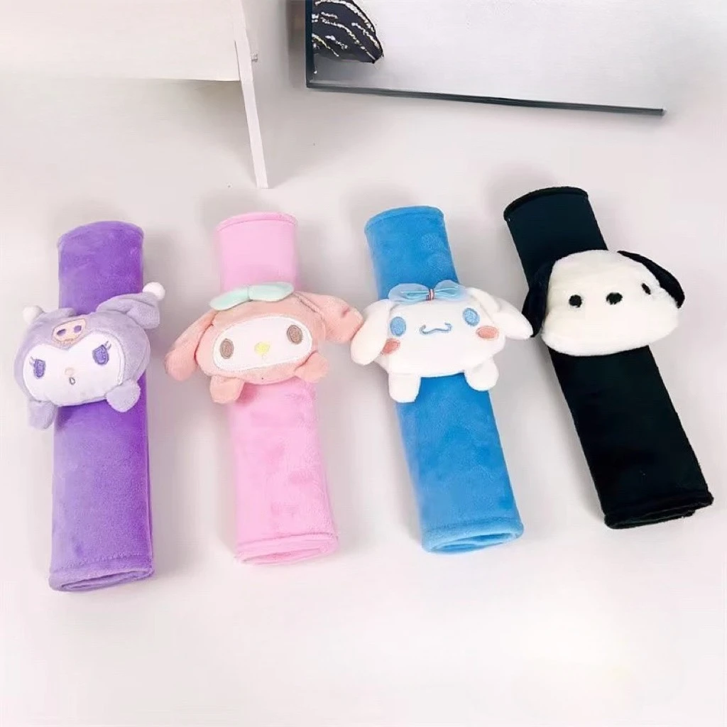 

Sanrio Hello Kitty Car Safety Belt Cover Adjustable Seat Belt Cover Shoulder Strap Cover Car Shoulder Protector Pad Auto