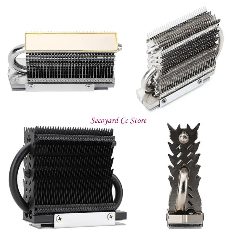 N3UC Drive AGHP Heat Pipe Radiator HR-09 2280 HR-09 2280 Radiator SSD Radiator Full Electroplating