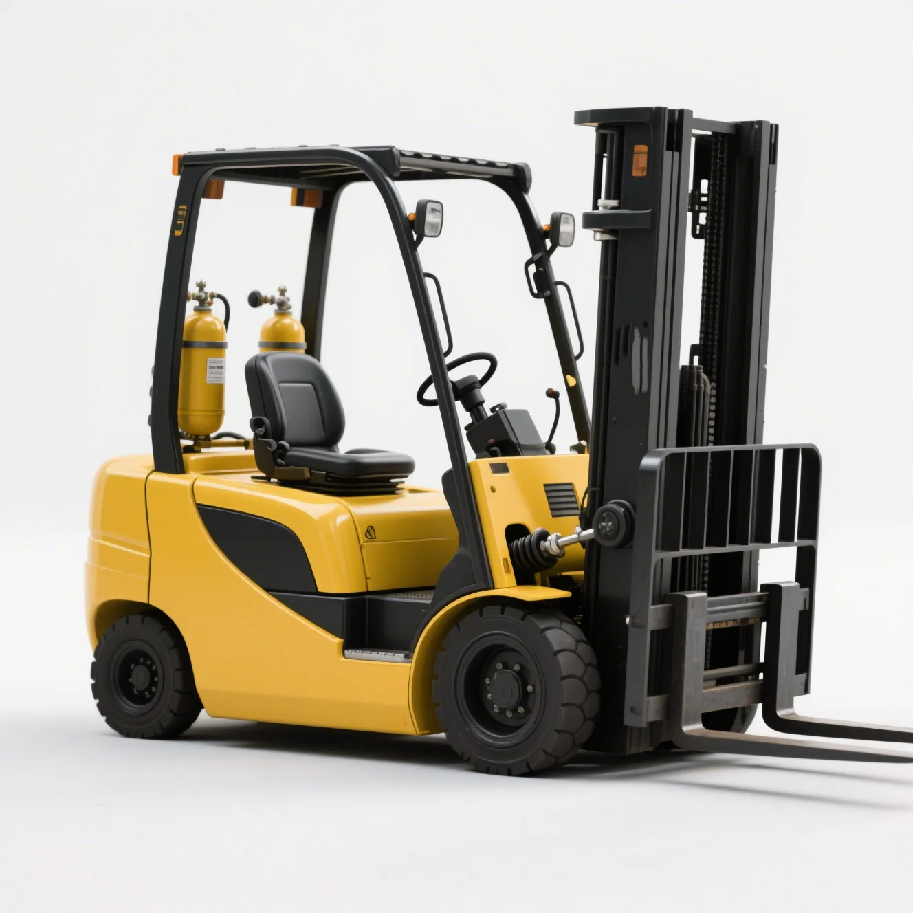 

New diesel forklift with AC heater and building engine core components including pump and motor sold at a low price